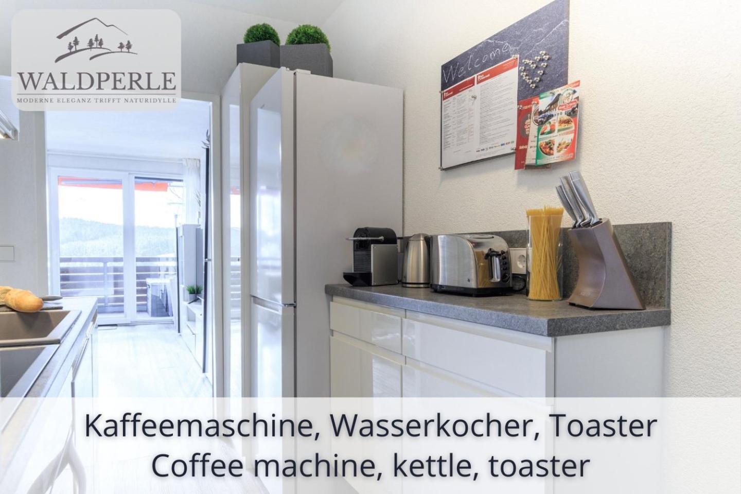 Exklusives 5-Sterne Apartment Waldperle Mit Indoor-Pool, Sauna, Top Lage Und Ausblick In Die Natur, Hunde Willkommen Schonach im Schwarzwald Eksteriør billede