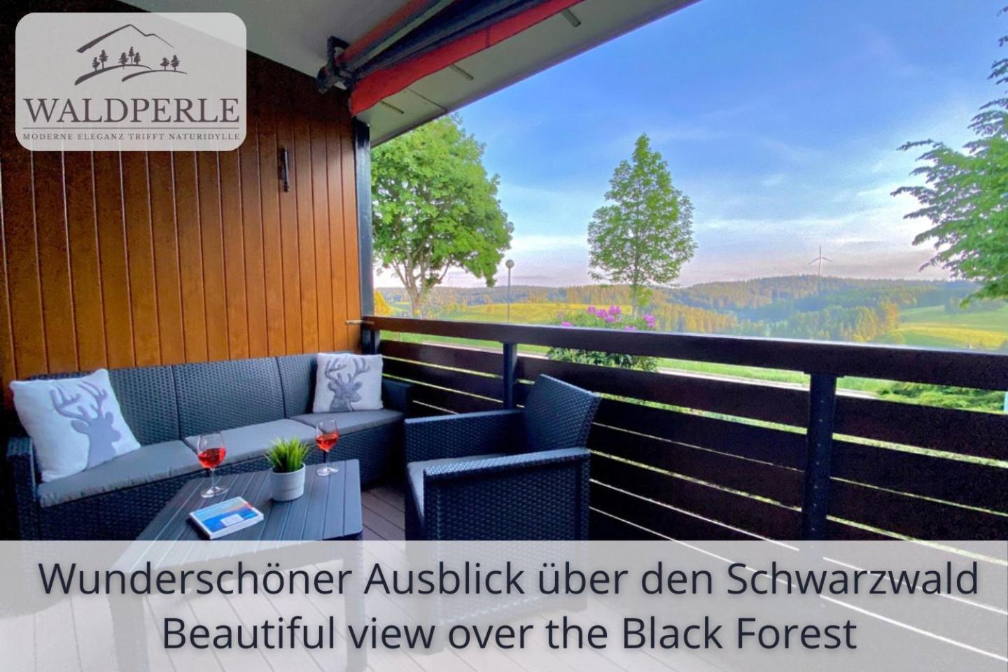 Exklusives 5-Sterne Apartment Waldperle Mit Indoor-Pool, Sauna, Top Lage Und Ausblick In Die Natur, Hunde Willkommen Schonach im Schwarzwald Eksteriør billede