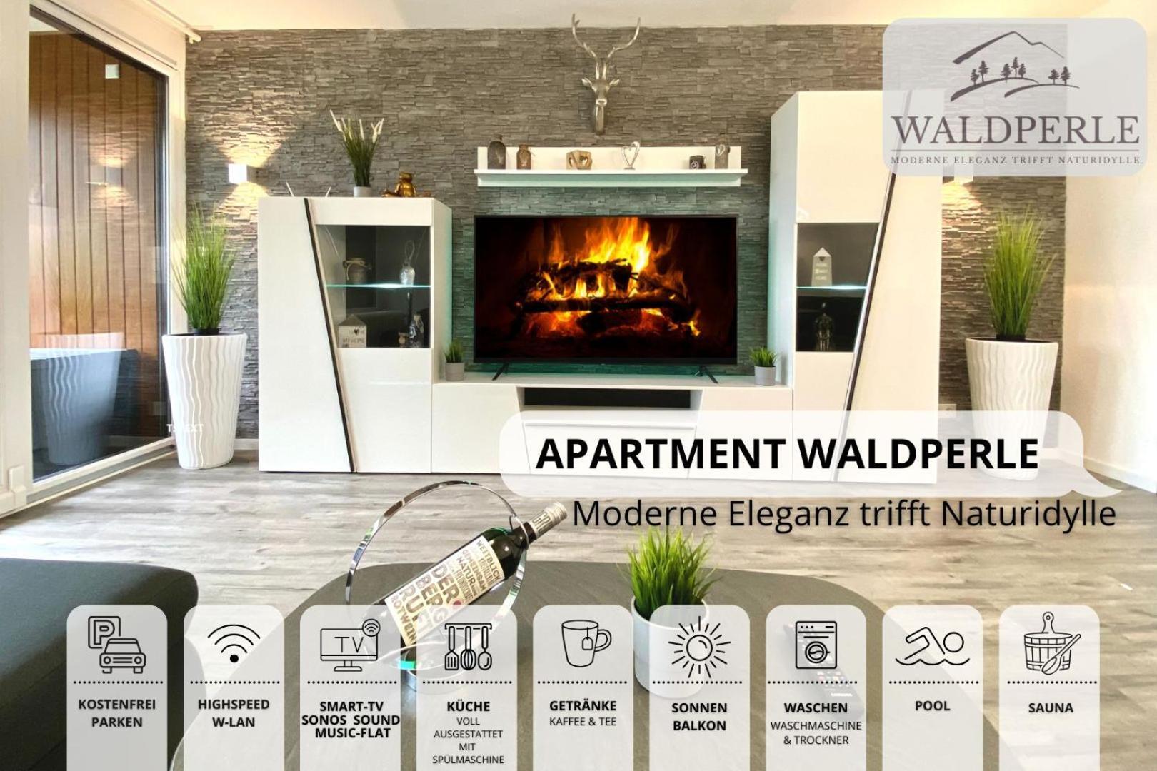 Exklusives 5-Sterne Apartment Waldperle Mit Indoor-Pool, Sauna, Top Lage Und Ausblick In Die Natur, Hunde Willkommen Schonach im Schwarzwald Eksteriør billede